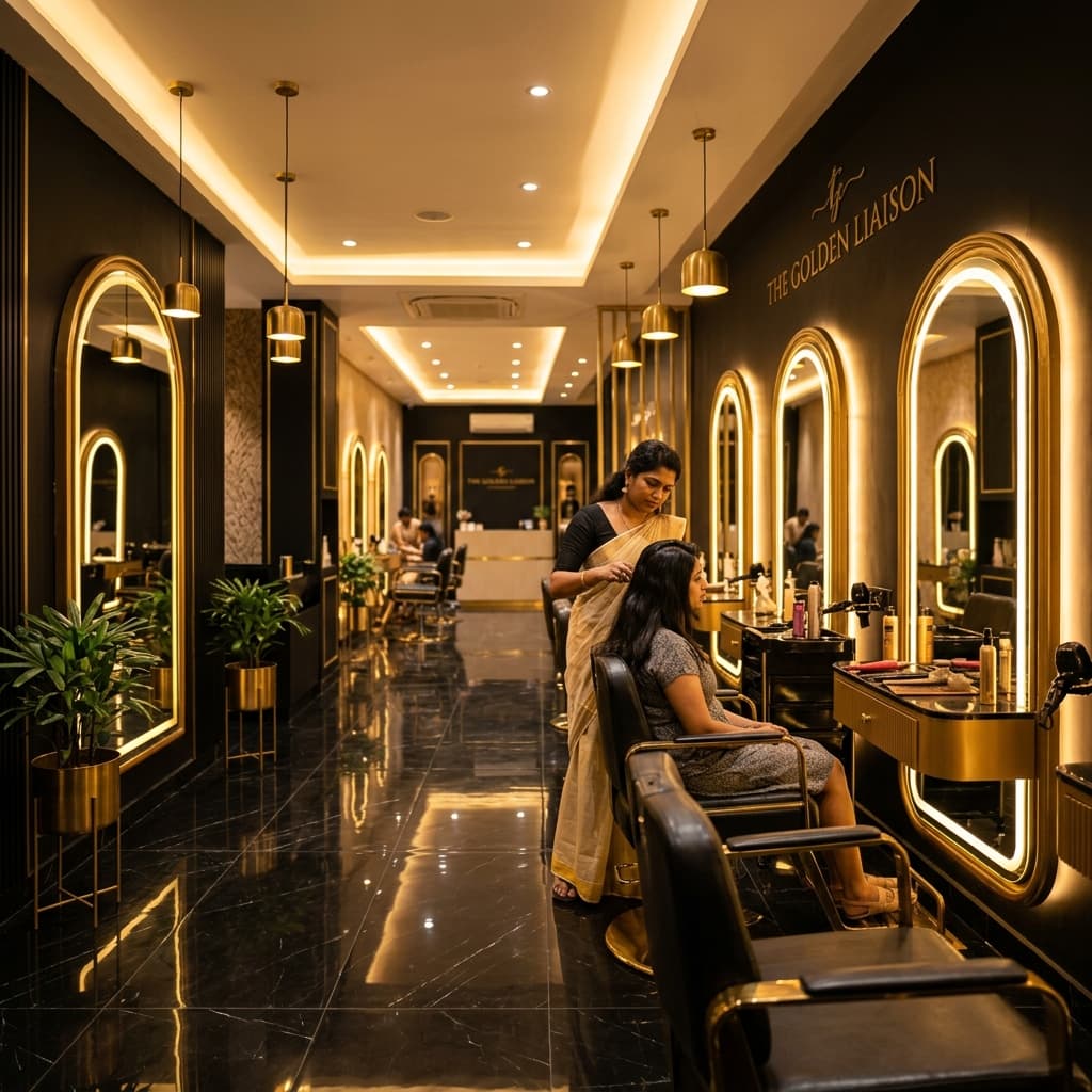 Macbello Family Salon Luxury Interior